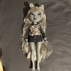 Shadow High Gray Doll with Black Outfit